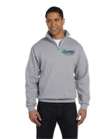 CV-TECLC Jerzees Adult NuBlend® Quarter-Zip Cadet Collar Sweatshirt CVES