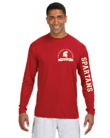 Dodger A4 Men's Cooling Performance Long Sleeve T-Shirt SCS Wrestle