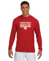 A4 Men's Cooling Performance Long Sleeve T-Shirt SCS Wrestle