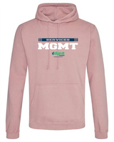 Pasta MGMT AWDis Unisex College Hooded Sweatshirt CVES25