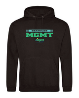 Pasta MGMT AWDis Unisex College Hooded Sweatshirt CVES25