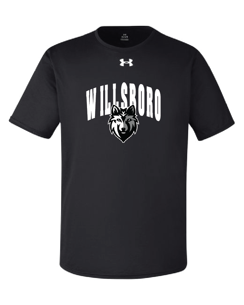 Center Warrior Under Armour Men's Team Tech T-Shirt  WillsCSD