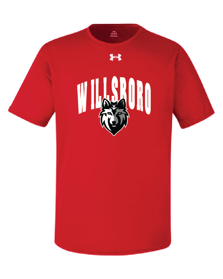 Center Warrior Under Armour Men's Team Tech T-Shirt  WillsCSD