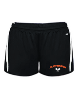 Alleson Athletic - Women's Stride Shorts Black + White