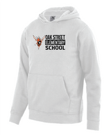 Curly Augusta Sportswear Youth 60.40 Fleece Hooded Sweatshirt Oak25