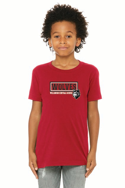 Boxed BELLA+CANVAS® Youth Jersey Short Sleeve Tee Wills25