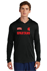 Battle Sport-Tek® Posi-UV® Pro Long Sleeve Hoodie Saranac FB