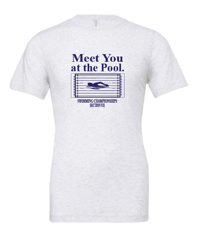 Meet You Bella + Canvas Jersey Tee VII Swimming25