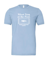 Meet You Bella + Canvas Jersey Tee VII Swimming25