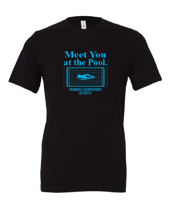 Meet You Bella + Canvas Jersey Tee VII Swimming25