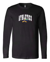 Arched Bella + Canvas Unisex Jersey Long Sleeve Tee VII Branded