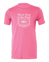 Meet You Bella + Canvas Jersey Tee VII Swimming25