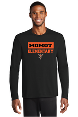 Cross Check Port & Company® Long Sleeve Performance Blend Tee Momot