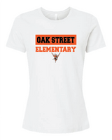 Block BELLA + CANVAS - Women’s Relaxed Fit Heather CVC Tee Oak