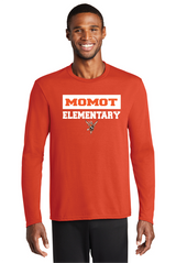 Cross Check Port & Company® Long Sleeve Performance Blend Tee Momot