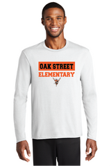 Cross Check Port & Company® Long Sleeve Performance Blend Tee Oak