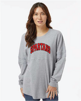 Arched Boxercraft Women's Pom Pom Long Sleeve Jersey T-Shirt 6fund 25