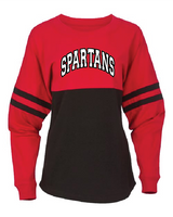 Arched Boxercraft Women's Pom Pom Long Sleeve Jersey T-Shirt 6fund 25