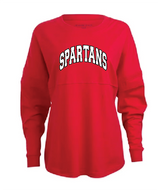 Arched Boxercraft Women's Pom Pom Long Sleeve Jersey T-Shirt 6fund 25