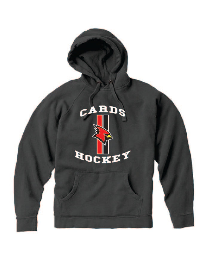 Mustang Comfort Colors Adult Hooded Sweatshirt Cards