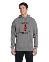 Mustang Burghy Comfort Colors Adult Hooded Sweatshirt Cards PSUHKY