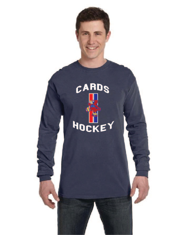 Mustang Comfort Colors Adult Heavyweight RS Long-Sleeve T-Shirt Retro