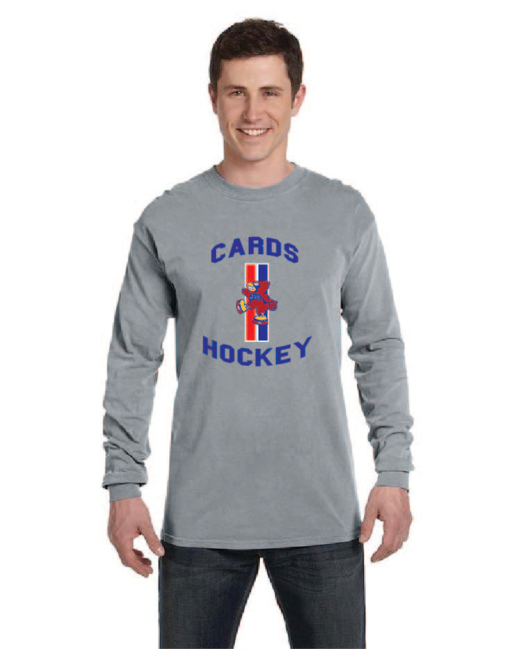 Mustang Comfort Colors Adult Heavyweight RS Long-Sleeve T-Shirt Retro