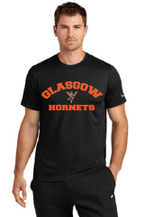 Classic Nike Swoosh Sleeve rLegend Tee Black Glasgow