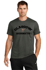 Classic Nike Swoosh Sleeve rLegend Tee Black Glasgow