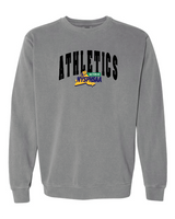 Arched Comfort Colors Unisex Garment-Dyed Crewneck Sweatshirt VII Branded