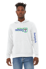 Coupe BELLA+CANVAS ® Unisex Sponge Fleece Pullover Hoodie Softball25