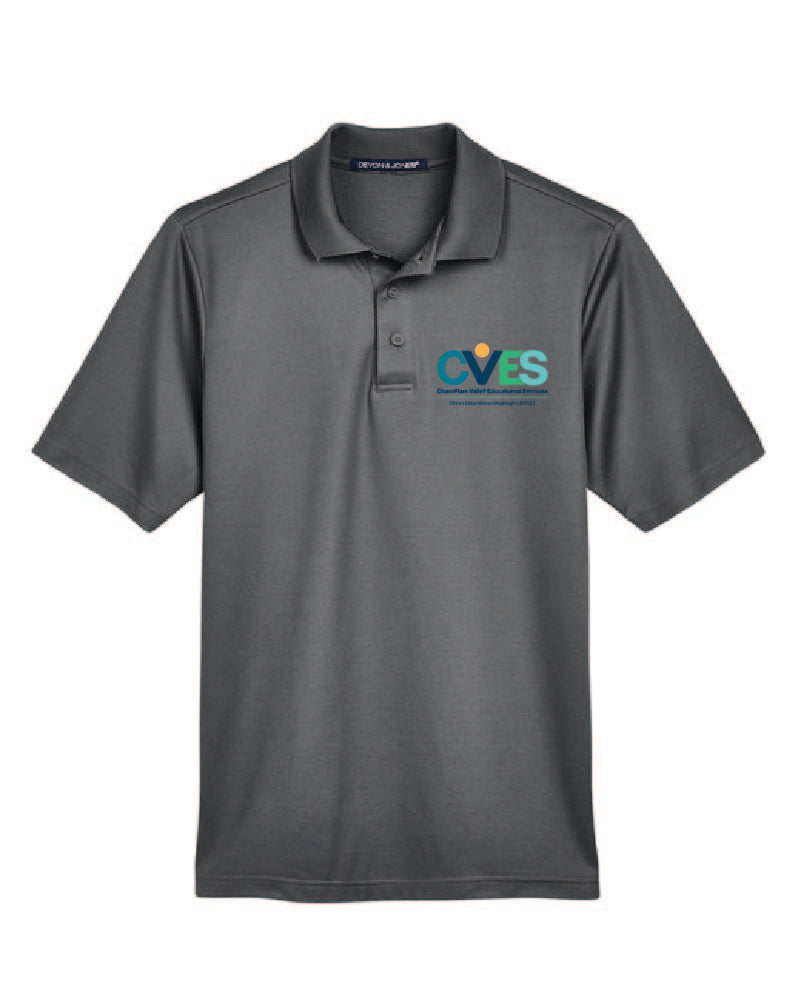 CVES Devon & Jones CrownLux Performance™ Men's Plaited Polo