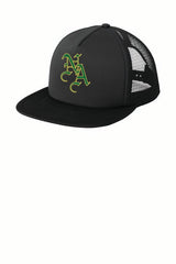 OE District® Flat Bill Snapback Trucker Cap NAC25