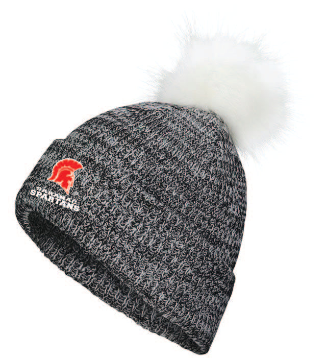 FAUX FUR POM BEANIE