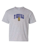 Arched Gildan Youth Heavy Cotton™ T-Shirt STRF25