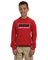 Boxed Gildan Youth Heavy Blend™ Fleece Crew MELS25