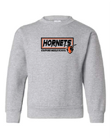 Boxed Hanes Youth EcoSmart® Crewneck Sweatshirt SMS25