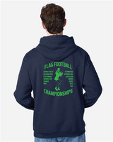 Bold Block Hanes - Ecosmart® Hooded Sweatshirt Flag25