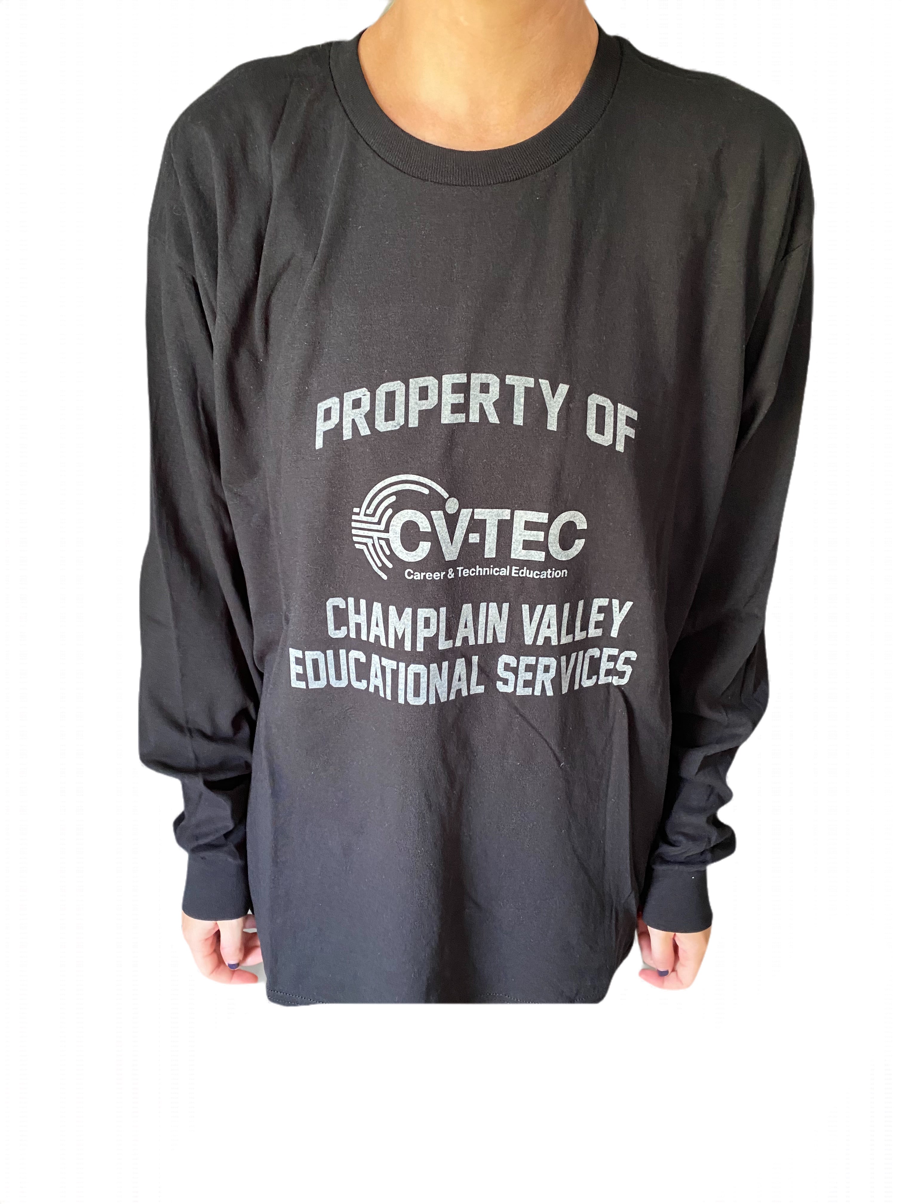 CV-TEC Property of Gildan® - Heavy Cotton™ 100% Cotton Long Sleeve T-Shirt CVESX