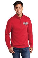Allen Port & Company ® Core Fleece 1/4-Zip Pullover Sweatshirt Saranac 6th