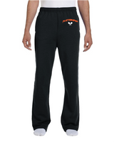 Crossed Jerzees Adult NuBlend® Open-Bottom Fleece Sweatpant TennPHS25
