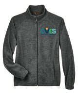 CVESLC Harriton Ladies' 8 oz. Full-Zip Fleece CVES