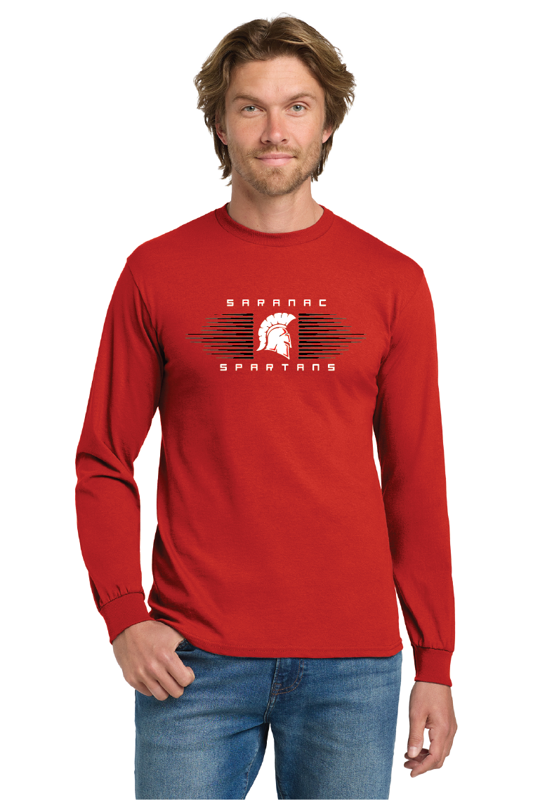 Milano Gildan® Heavy Cotton™ 100% Cotton Long Sleeve T-Shirt  STFC25
