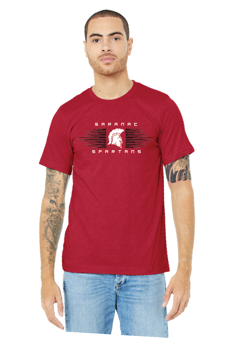 Milano BELLA+CANVAS® Unisex Heather CVC Short Sleeve Tee SFTC25