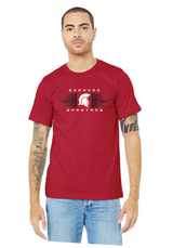 Milano BELLA+CANVAS® Unisex Heather CVC Short Sleeve Tee SFTC25