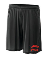 A4 Men's 7" Inseam Lined Micro Mesh Shorts MELS
