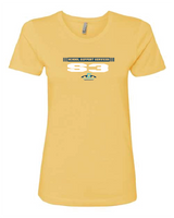 Pasta S3 Next Level Women’s Cotton T-Shirt Banana CVES25