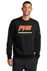 Block Nike Club Fleece Sleeve Swoosh Crew TennPHS25