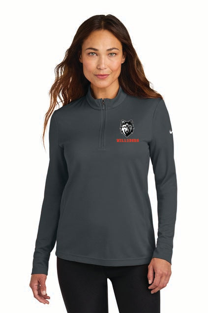 Mascot Nike Women’s Essential 1/2-Zip Cover-Up Wills25