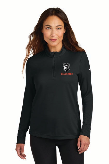 Mascot Nike Women’s Essential 1/2-Zip Cover-Up Wills25
